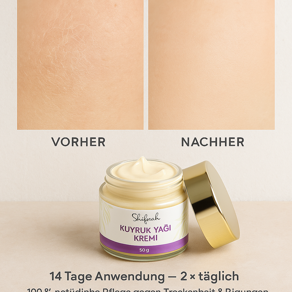 Beef Tallow/Schwanzfett Creme – Kuyruk Yağı Kremi