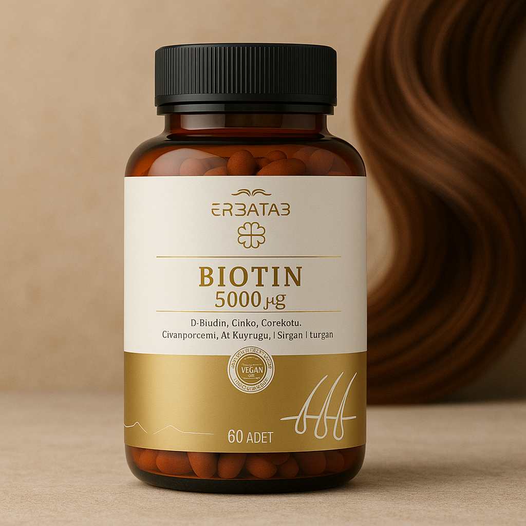 Biotin + Zink & Kräuter Tabletten