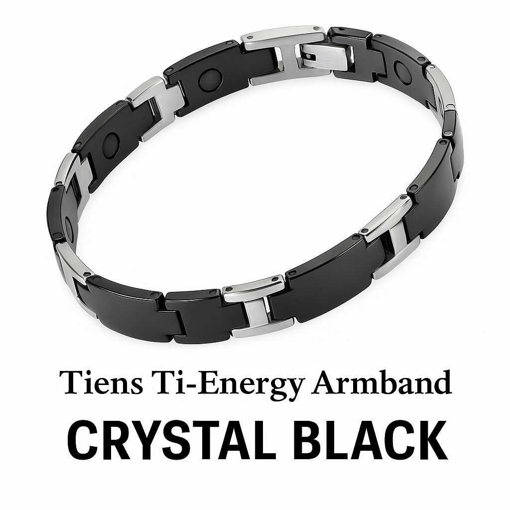 Energy Armband Herren Edition Crystal Black